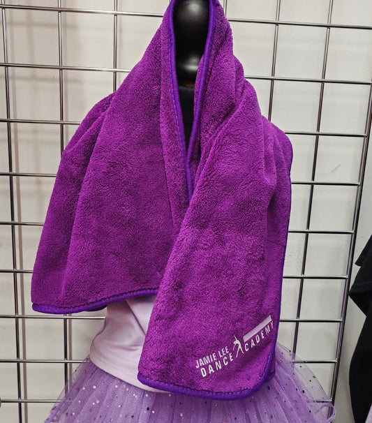 JLDA purple towel