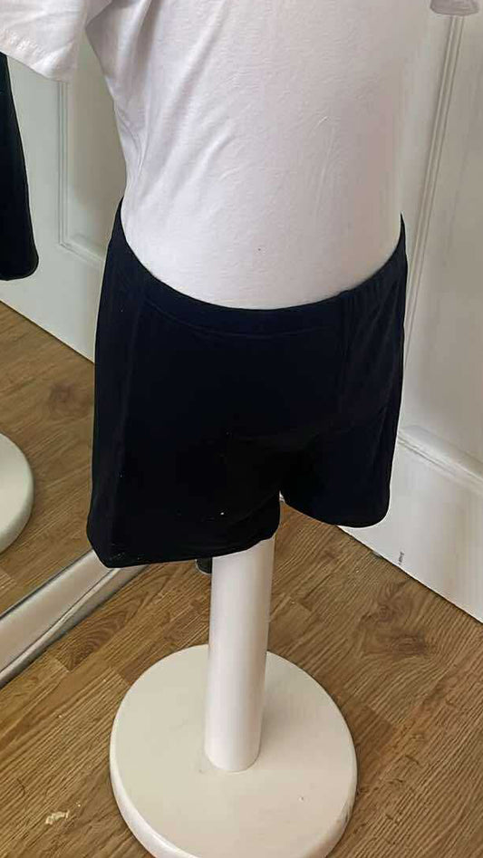 Boys black ballet shorts